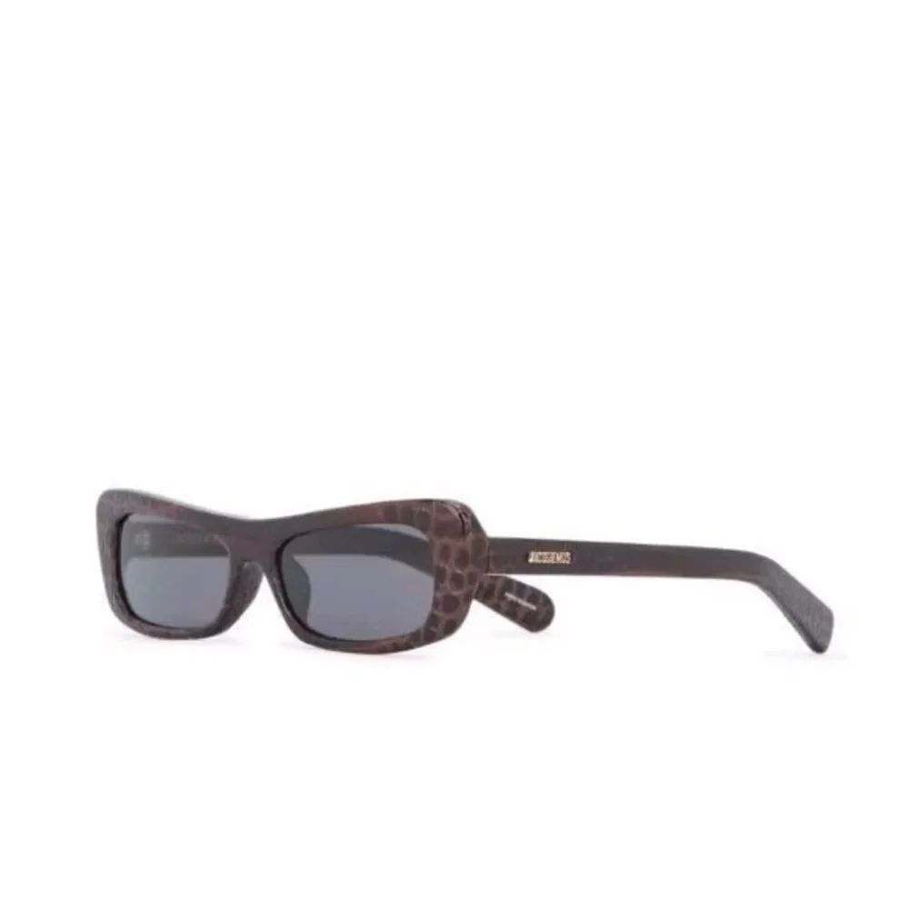 New Jacquemus X Linda Farrow Rectangular Snake 55-16-145 Sunglasses